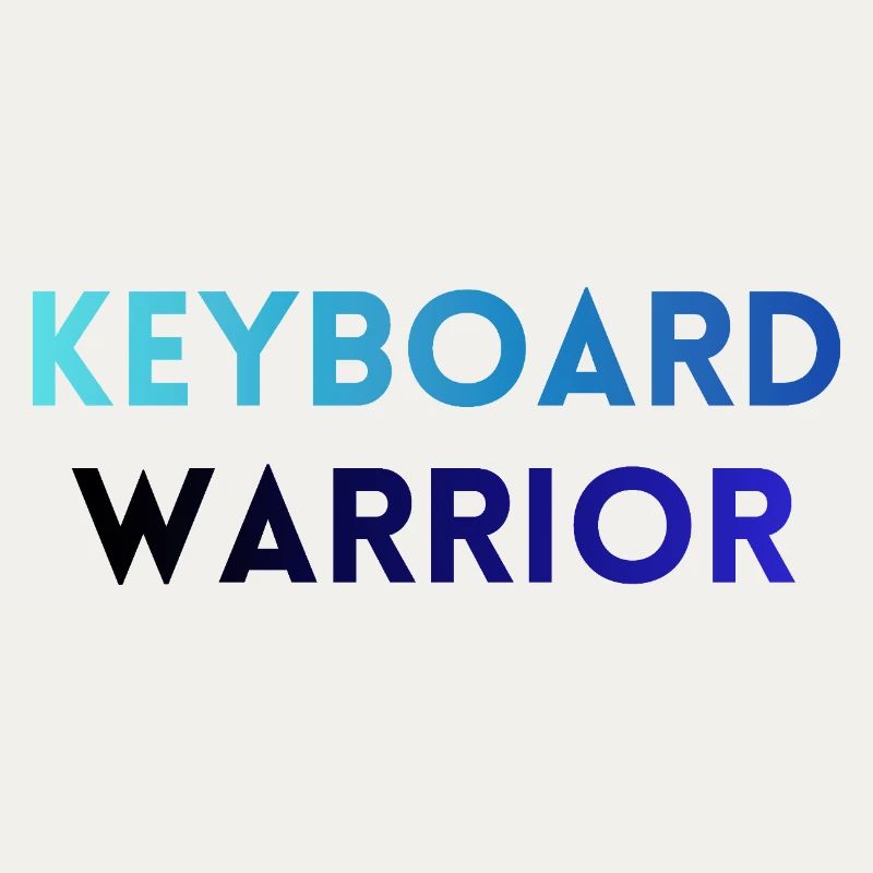 Gamer-/Programmierer-T-Shirt – Keyboard Warrior