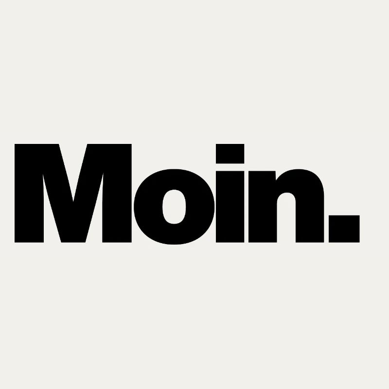 Moin – North German greeting