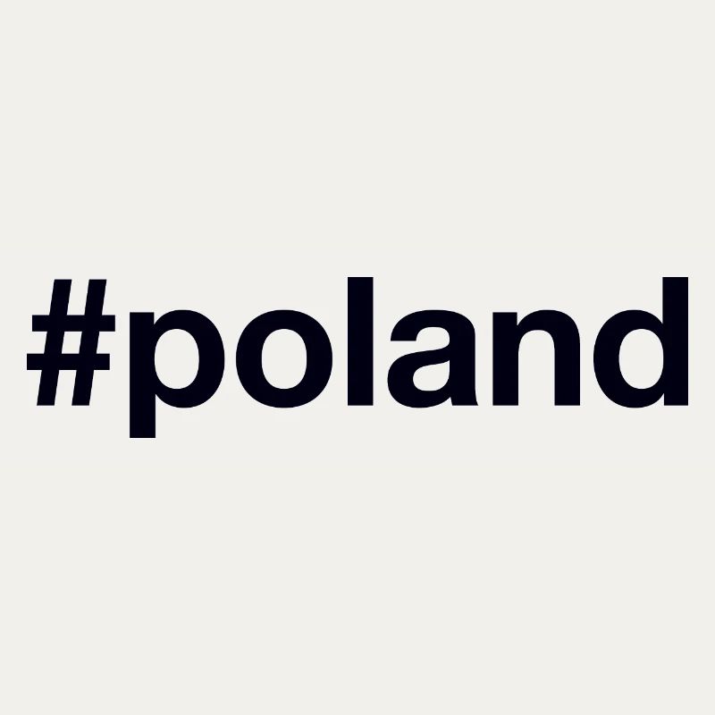 POLOGNE Hashtag Polen