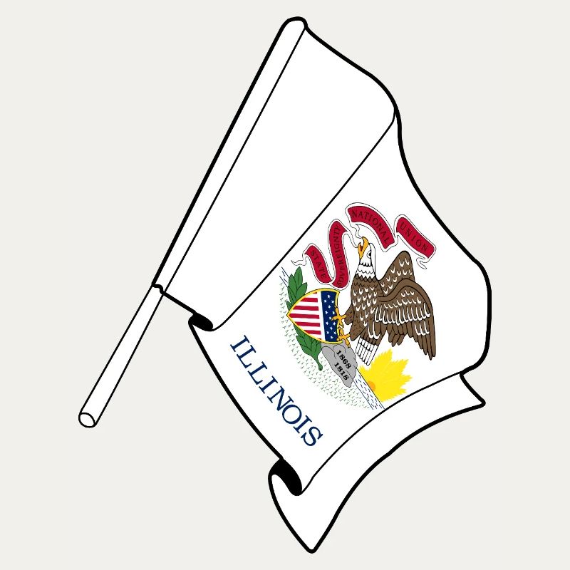 Drapeau de l’Illinois