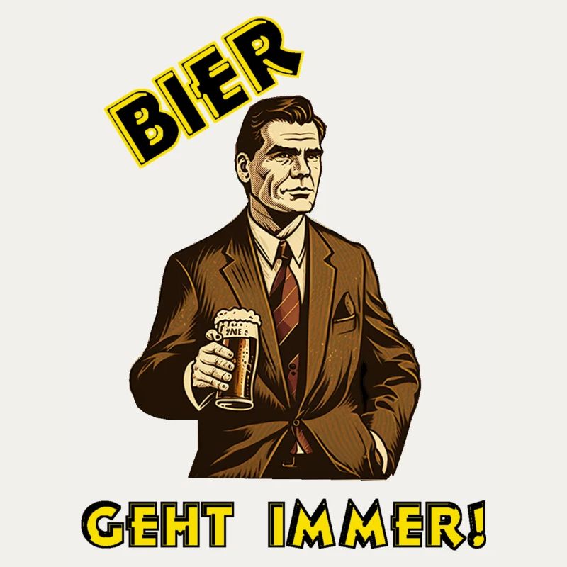 Bier - geht immer!