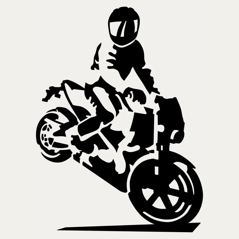 motorcycle stunt