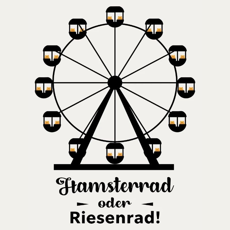 Roue de hamster ou grande roue