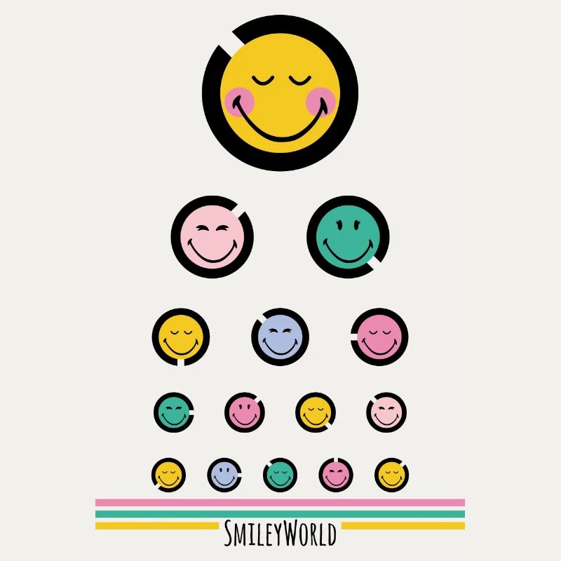 Eye test Happy