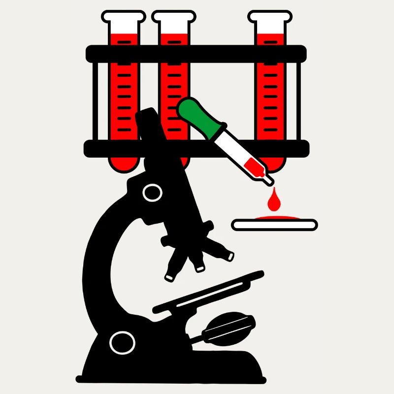 Blutspende microschoop
