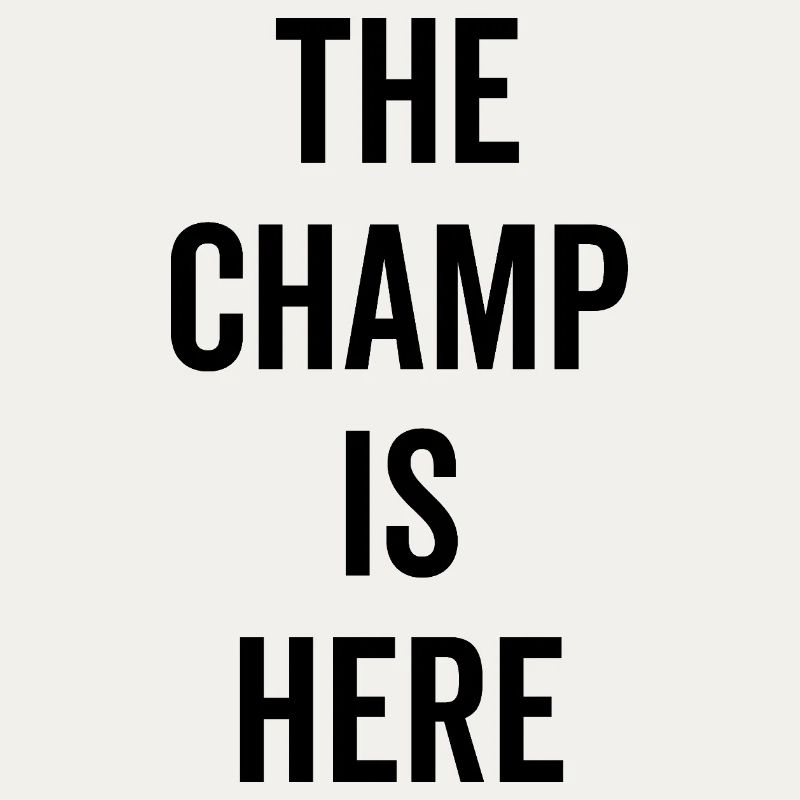 Der Champion ist da