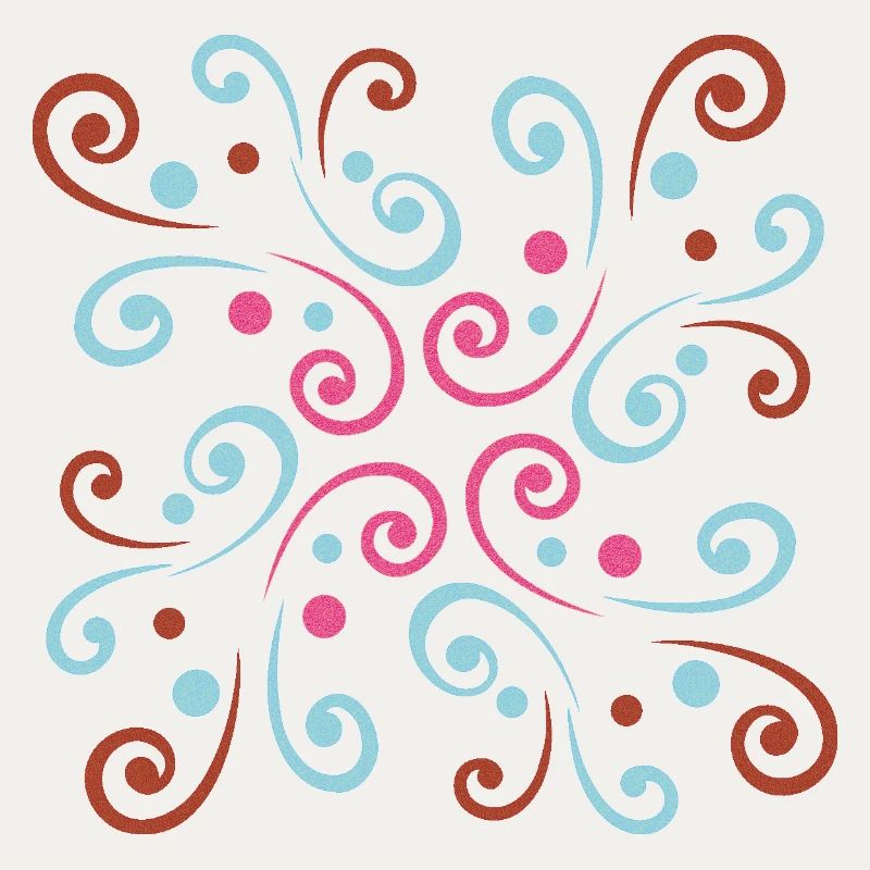 Design ondulé abstrait par Cean