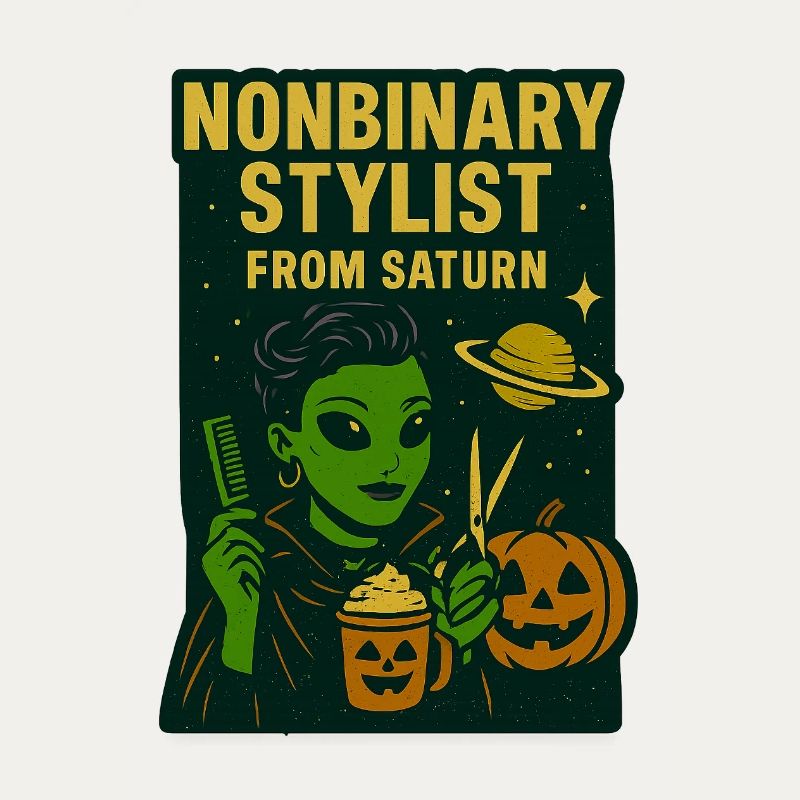 Nonbinary Stylist from Saturn Halloween