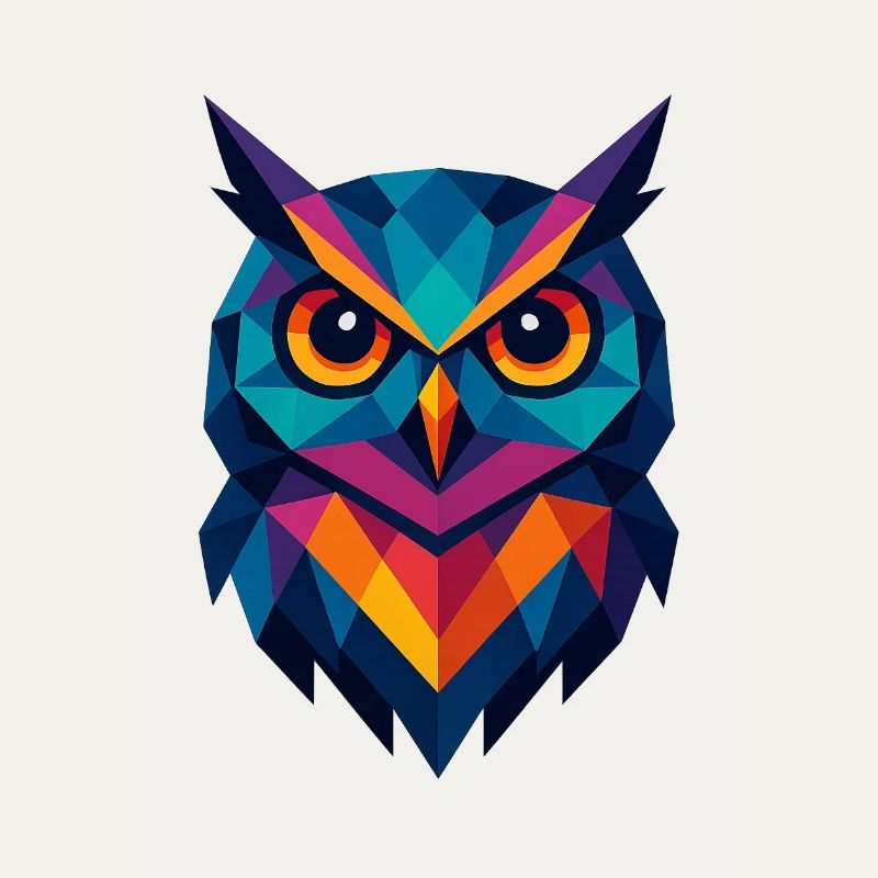 Eule | Eulenkopf Print