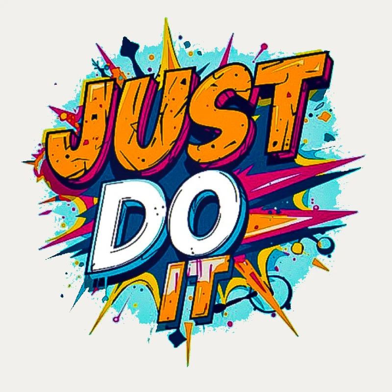 Explosive Pop-Art-Motivation
