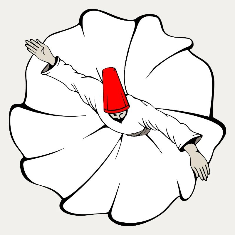 Danseur de derviche soufi