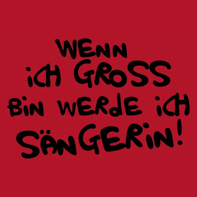 Ich werde Sängerin