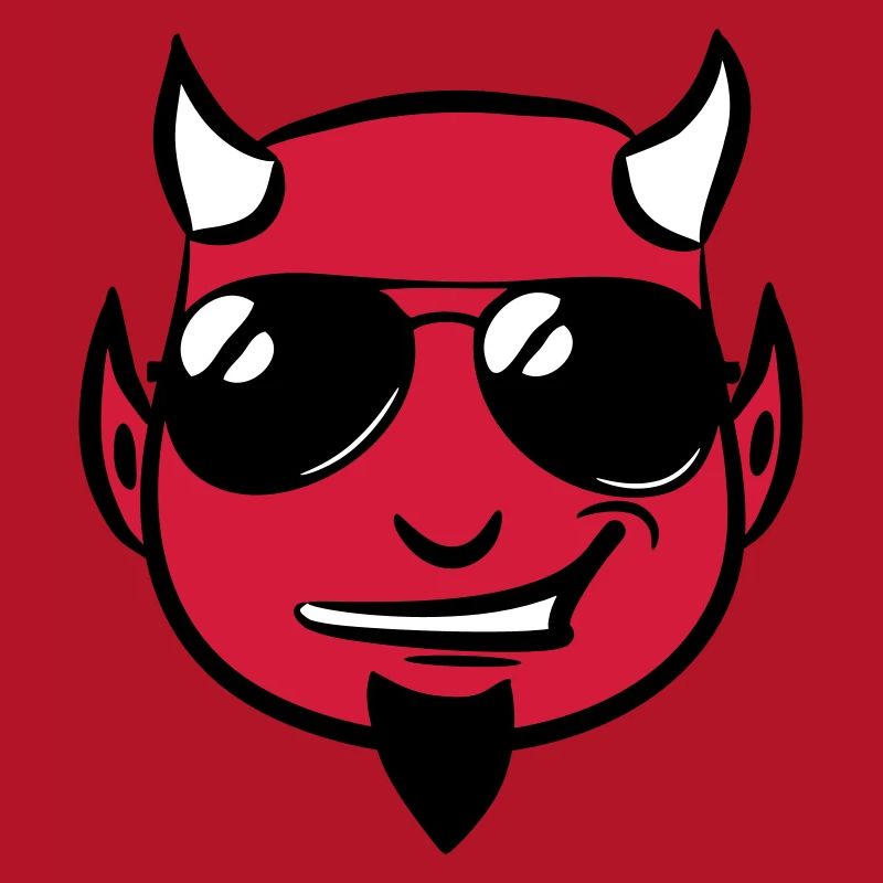 Devil deceitful goatee sunglasses