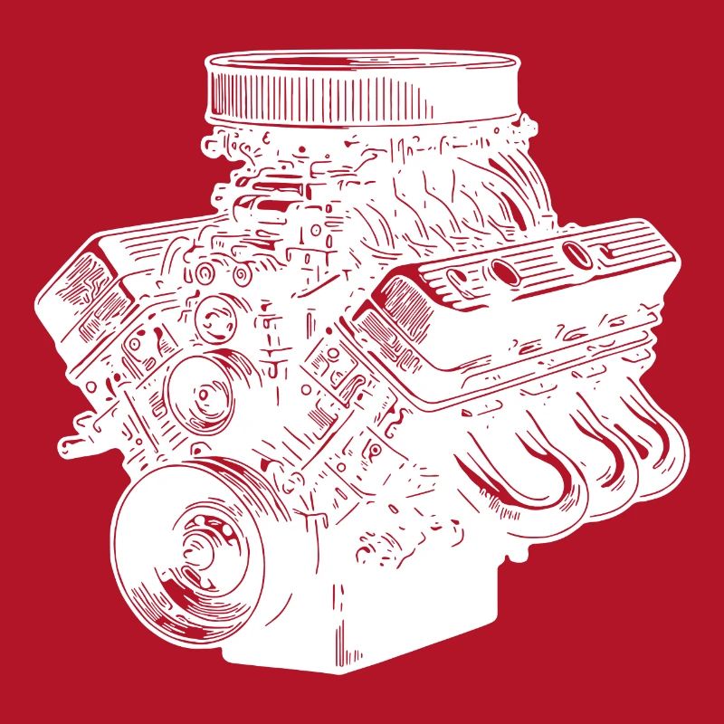 Mechanic Fan Engine Block Cylinder Displacement Engine