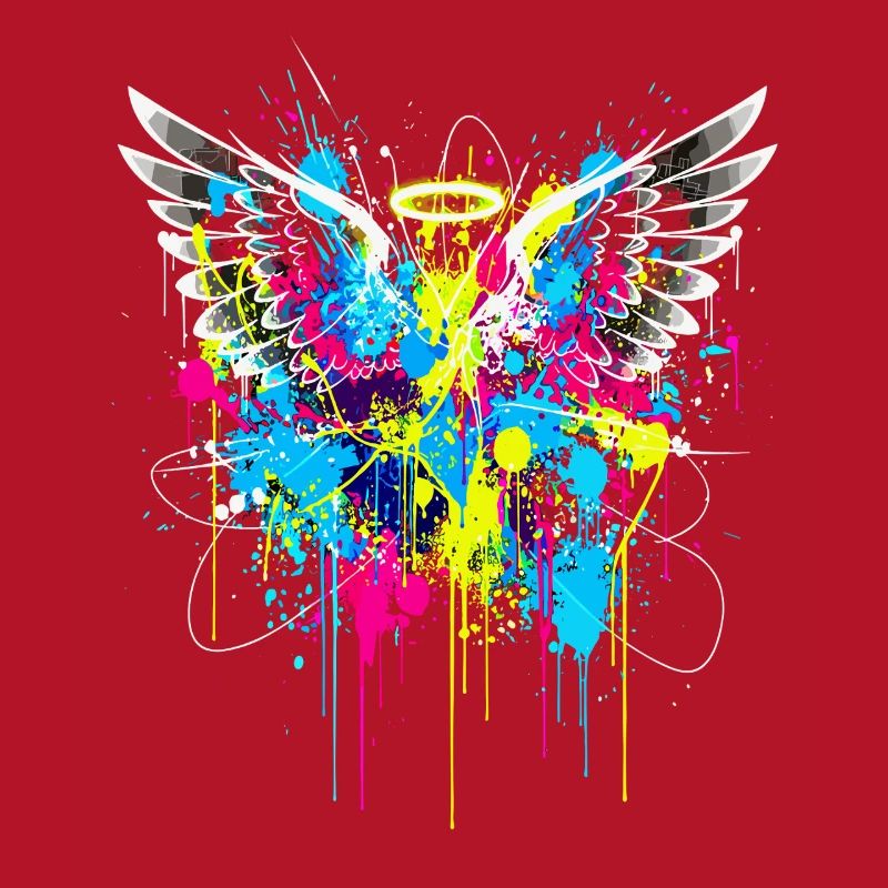 AILES D’ANGE URBAIN SPLASH Art du graffiti