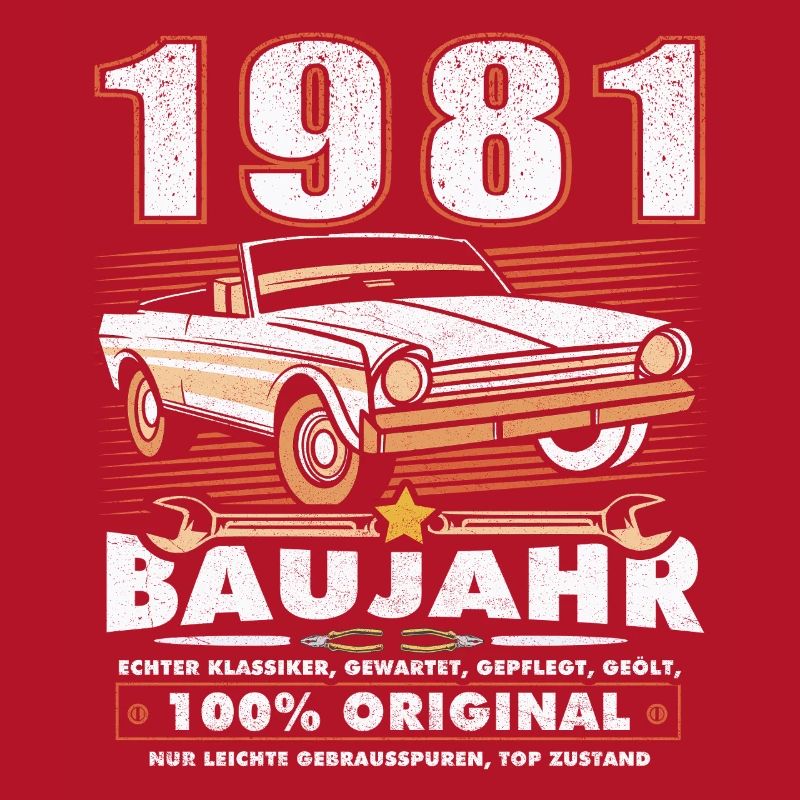 Geburtstag - Oldtimer 1981
