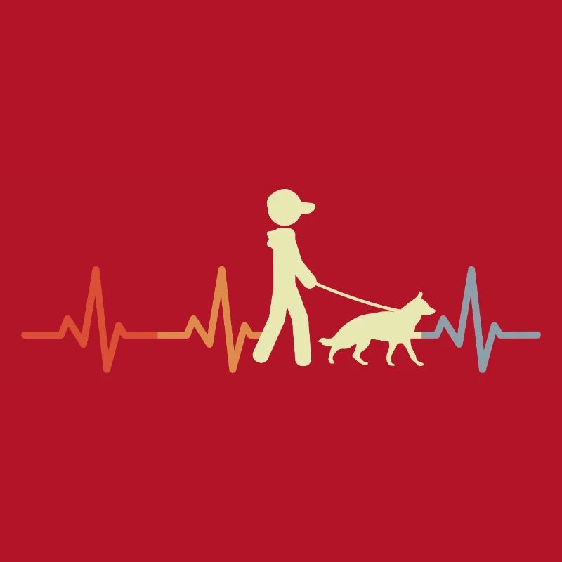 German Shepherd Cardiogram