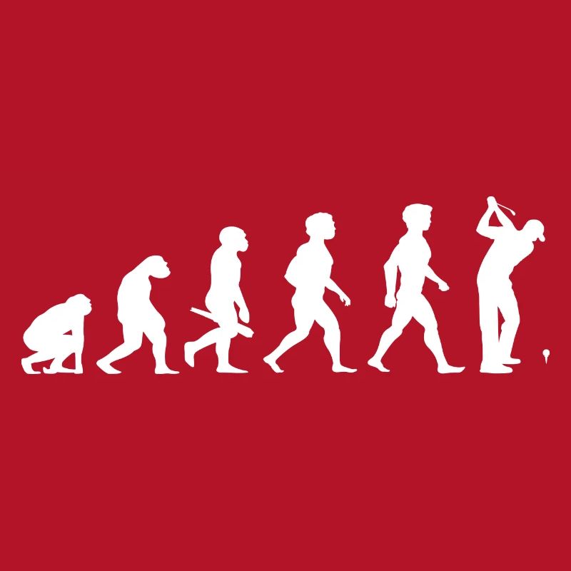 Evolution Golf Golfer Golfspieler Golfplatz