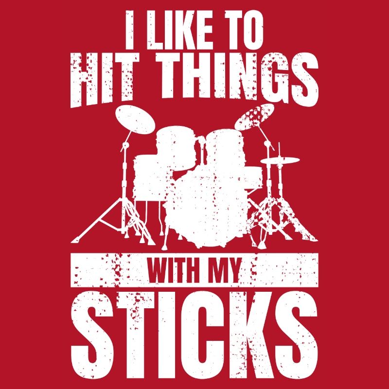 Blague drôle de batteur