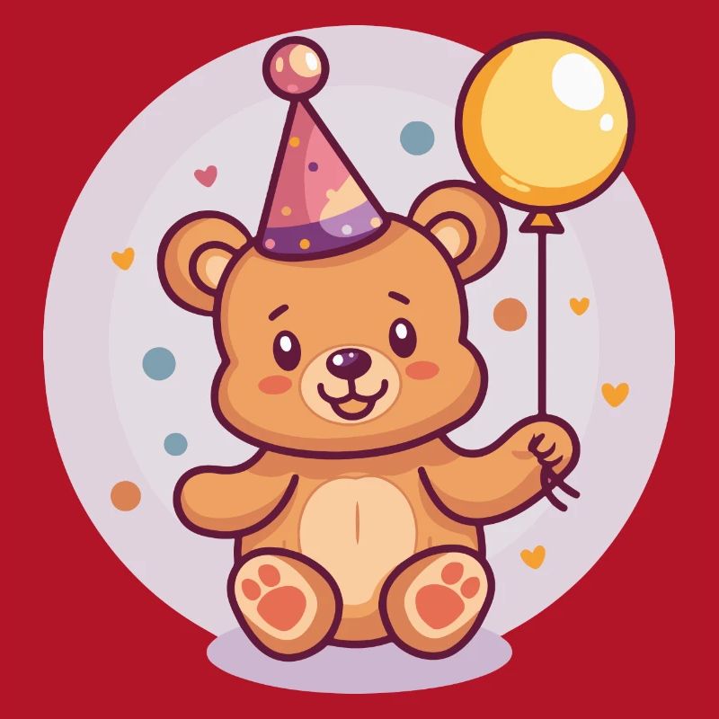 Bär Geburtstag Comic