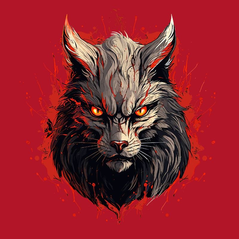 Wolfsblick der Durchdringung
