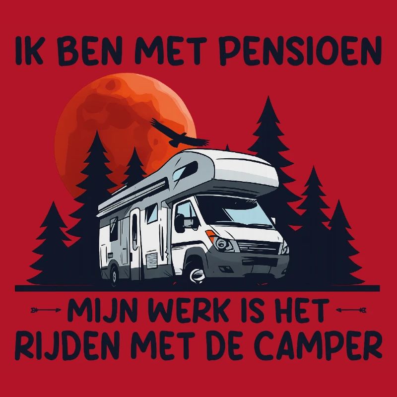 Ich bin ein pensionierter Camper.