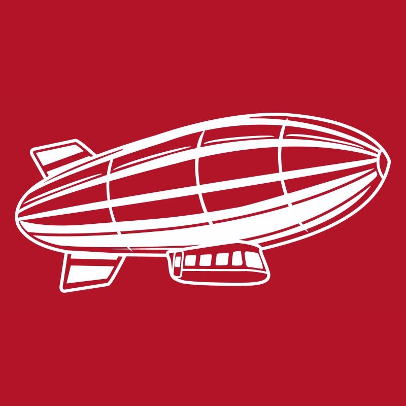 Luftschiff Silhouette Zeppelin