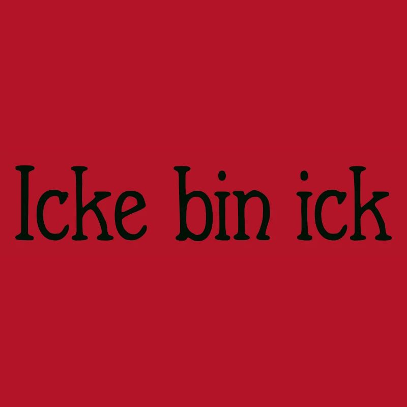 Icke bin ick Berlin
