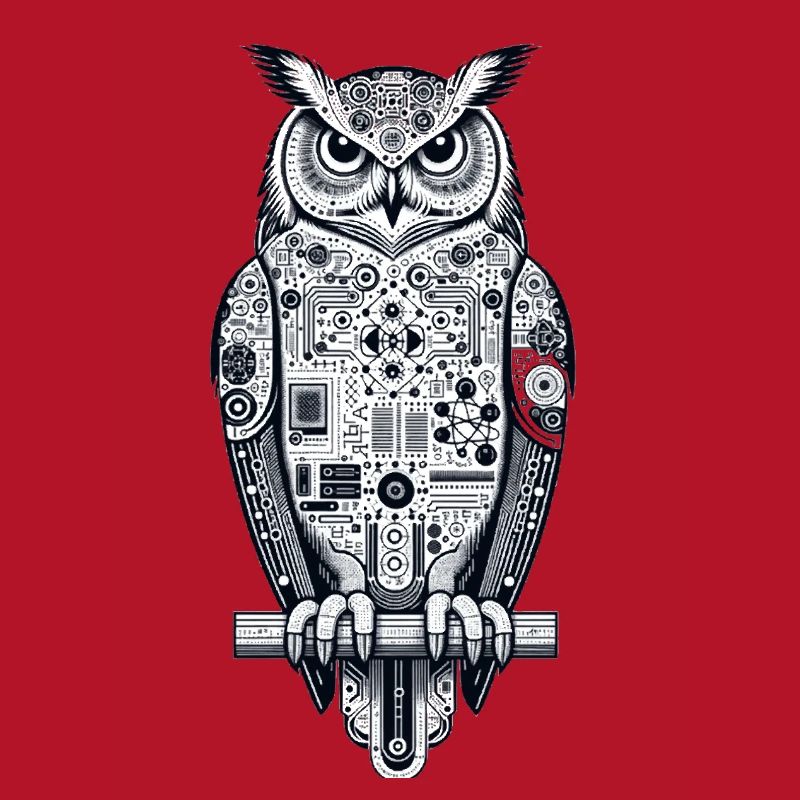 Uhu | Eule | Technischer UHU | Nachteule KI Eule