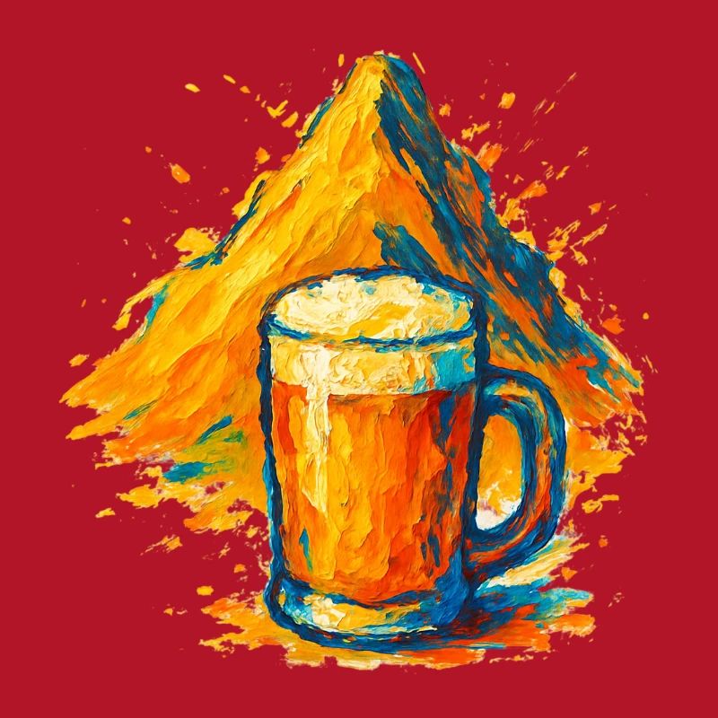 Explosion de couleurs de la bière Summit
