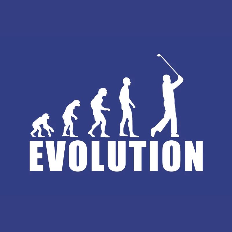 EVOLUTION GOLF Golfspieler Golfschläger Geschenk