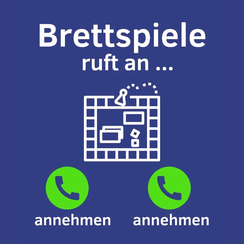 Brettspiele ruft an - annehmen oder annehmen?