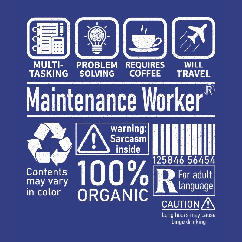 Maintenance Worker multi tasking problem solving