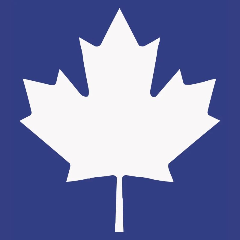 Silhouette de la feuille du Canada