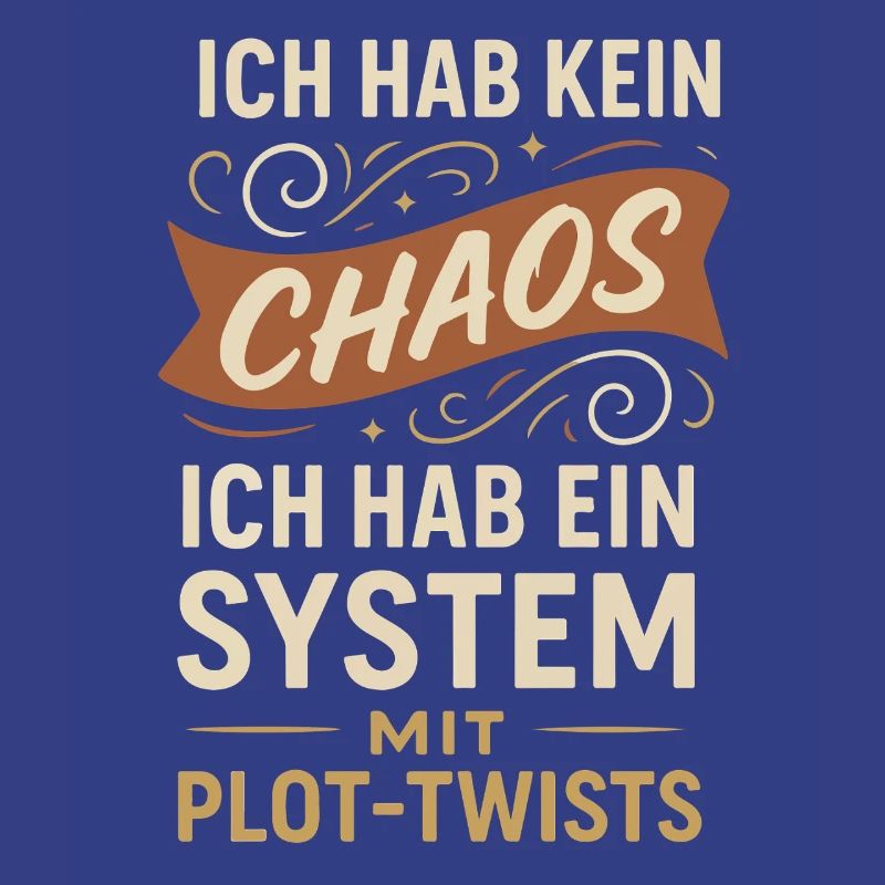 Kein Chaos – Ein System mit Plot-Twists Spruch