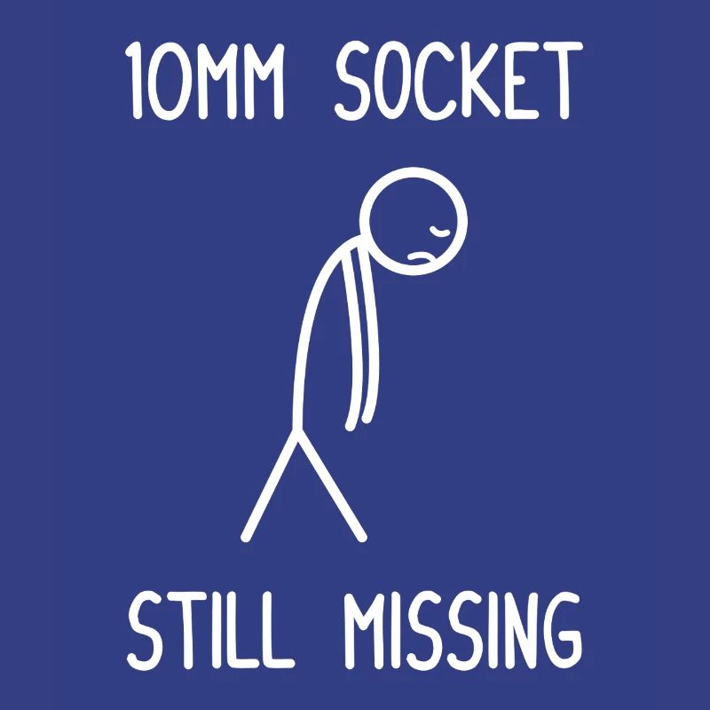 10mm Socket still missing car guy mechanic