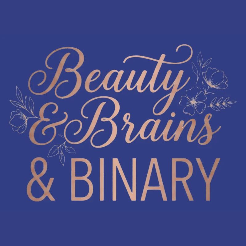 Beauty & Brains & Binary – Floral Tech Design