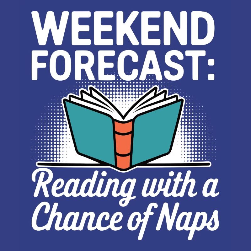 Wochenendvorhersage-Lesung mit der Möglichkeit eines Nickerchens