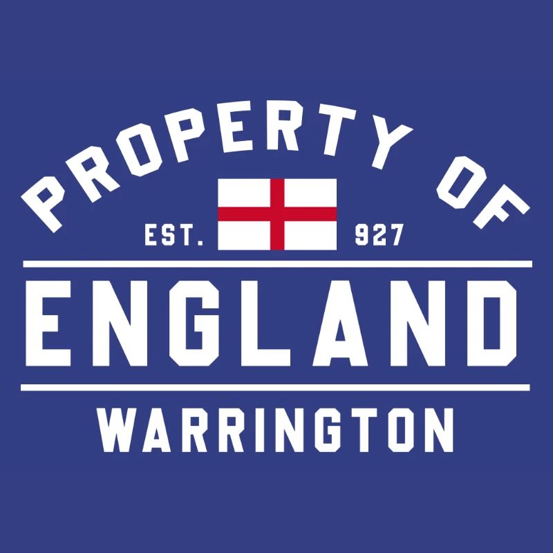 Conception du drapeau de l’Angleterre Warrington