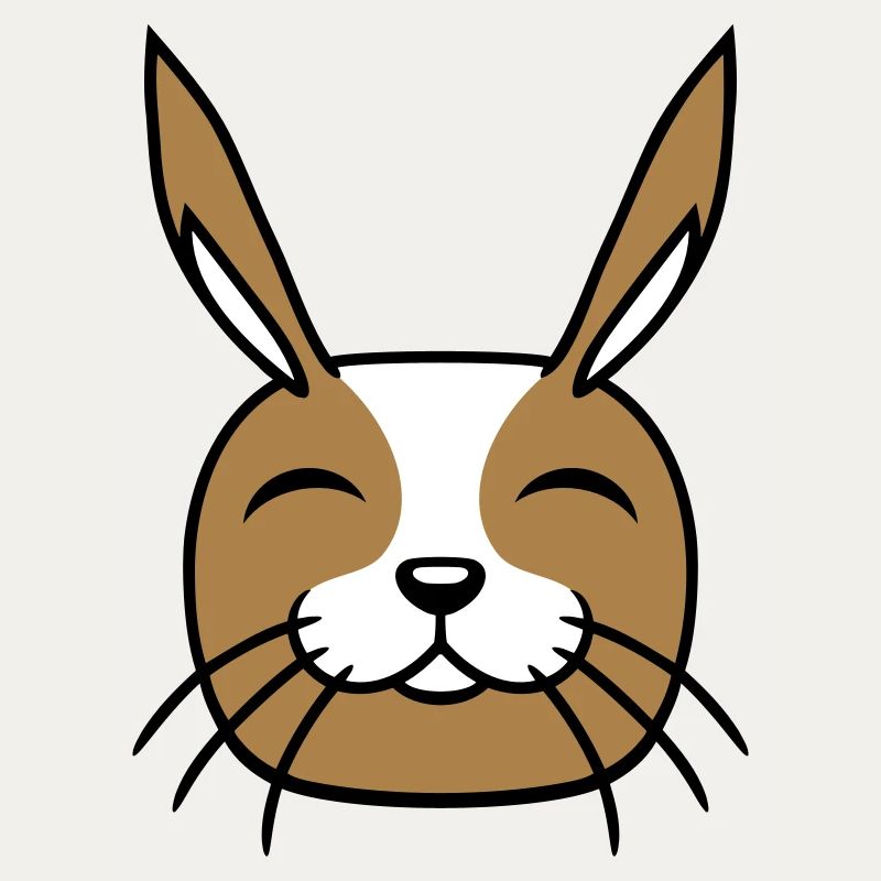Bunny Funny Face Smile Happy Friendly