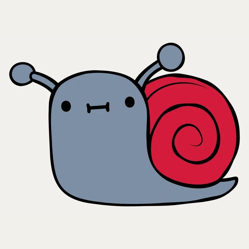 Kleine süße Schnecke