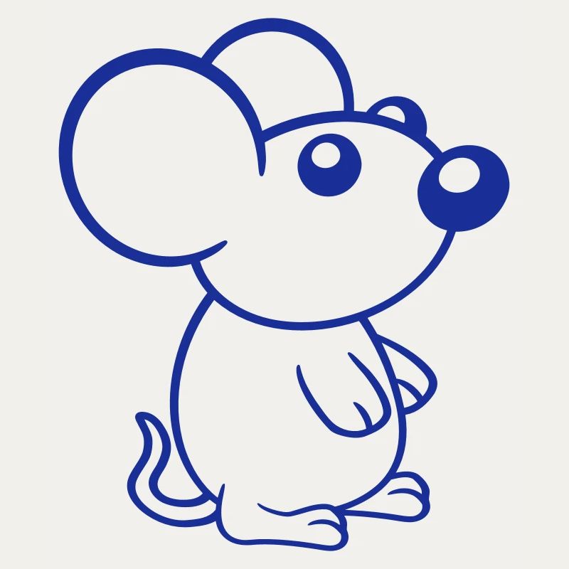 Mouse Mouse Cute Little Rat Rodent Friendly