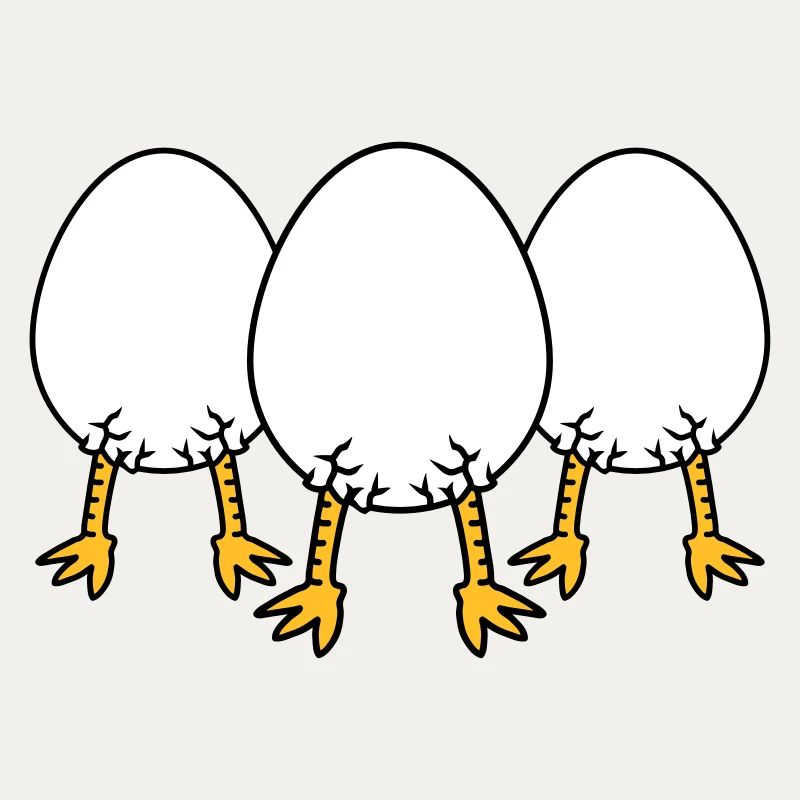 Chick In Egg Crew