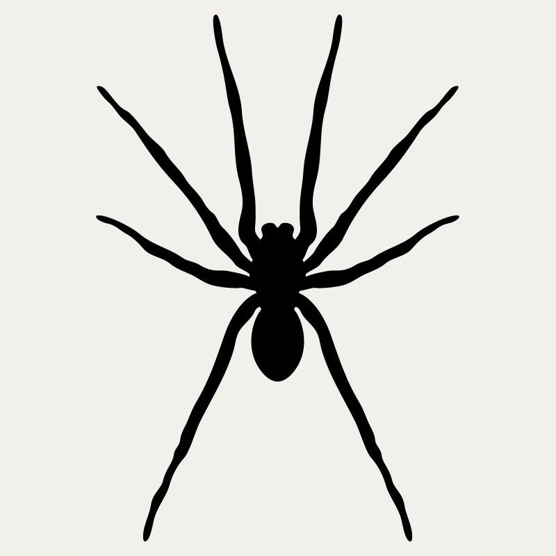 Spinne (Halloween / Gothic / Tattoo / Black)
