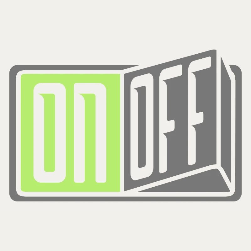 switch on off switch button off