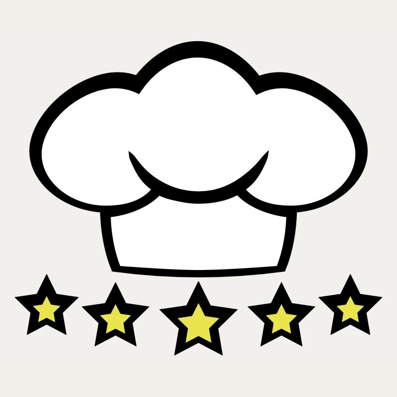 Chef Kitchen Chef’s Hat 5 étoiles Master Cool