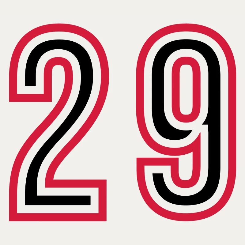 29 Number Years Jersey
