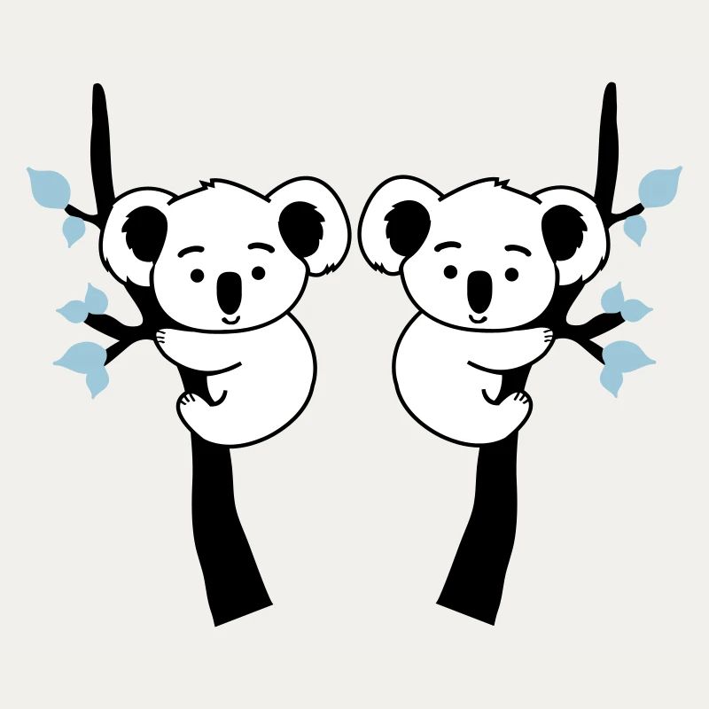 koalabär comic baum 2