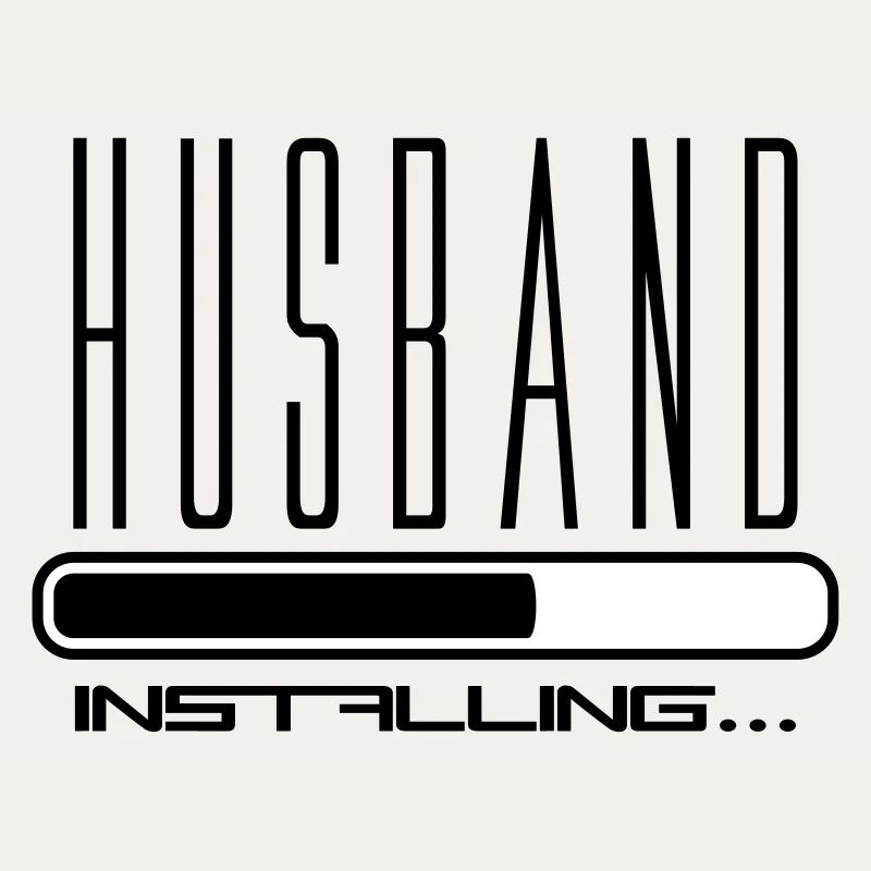 husband husband installing loading bar