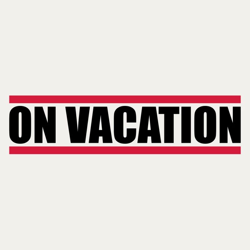 on vacation mode red bars holiday holiday fun